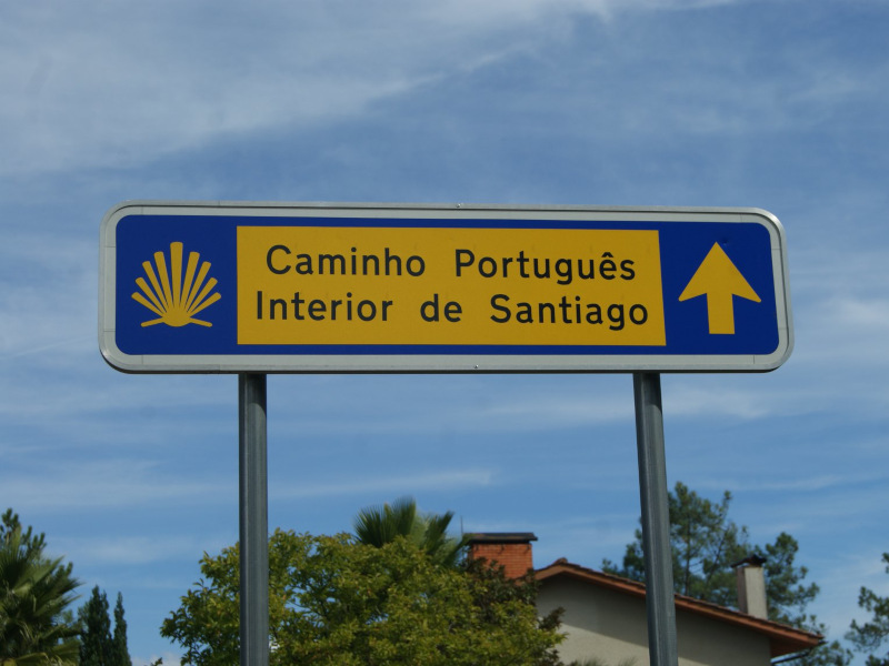 Primeiro passo rumo a Santiago desde Viseu