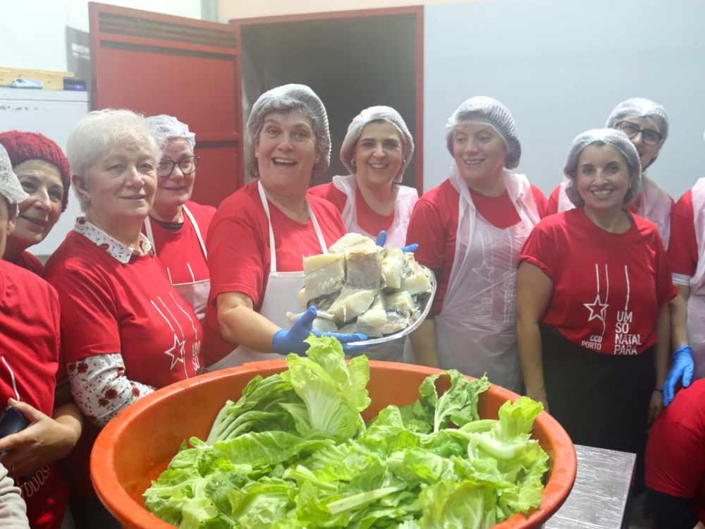 Jantar solidário de Natal