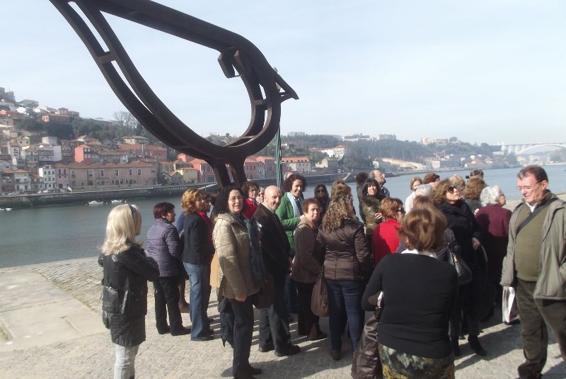 Visita  Alfandega do Porto