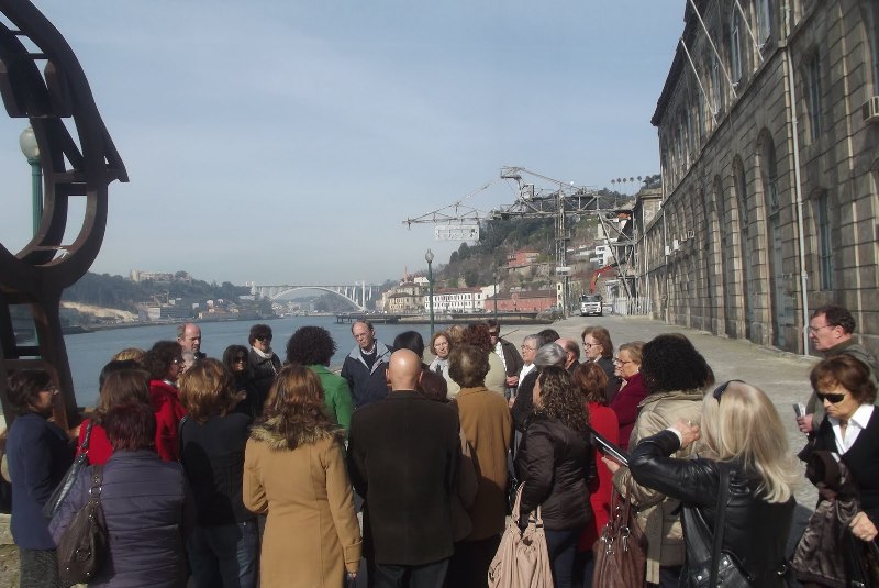 Visita  Alfandega do Porto
